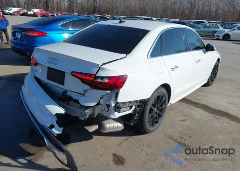 2022 Audi A4 Premium 40 Tfsi Quattro S Tronic z USA, uszkodzony, nr VIN WAUABAF45NA003831